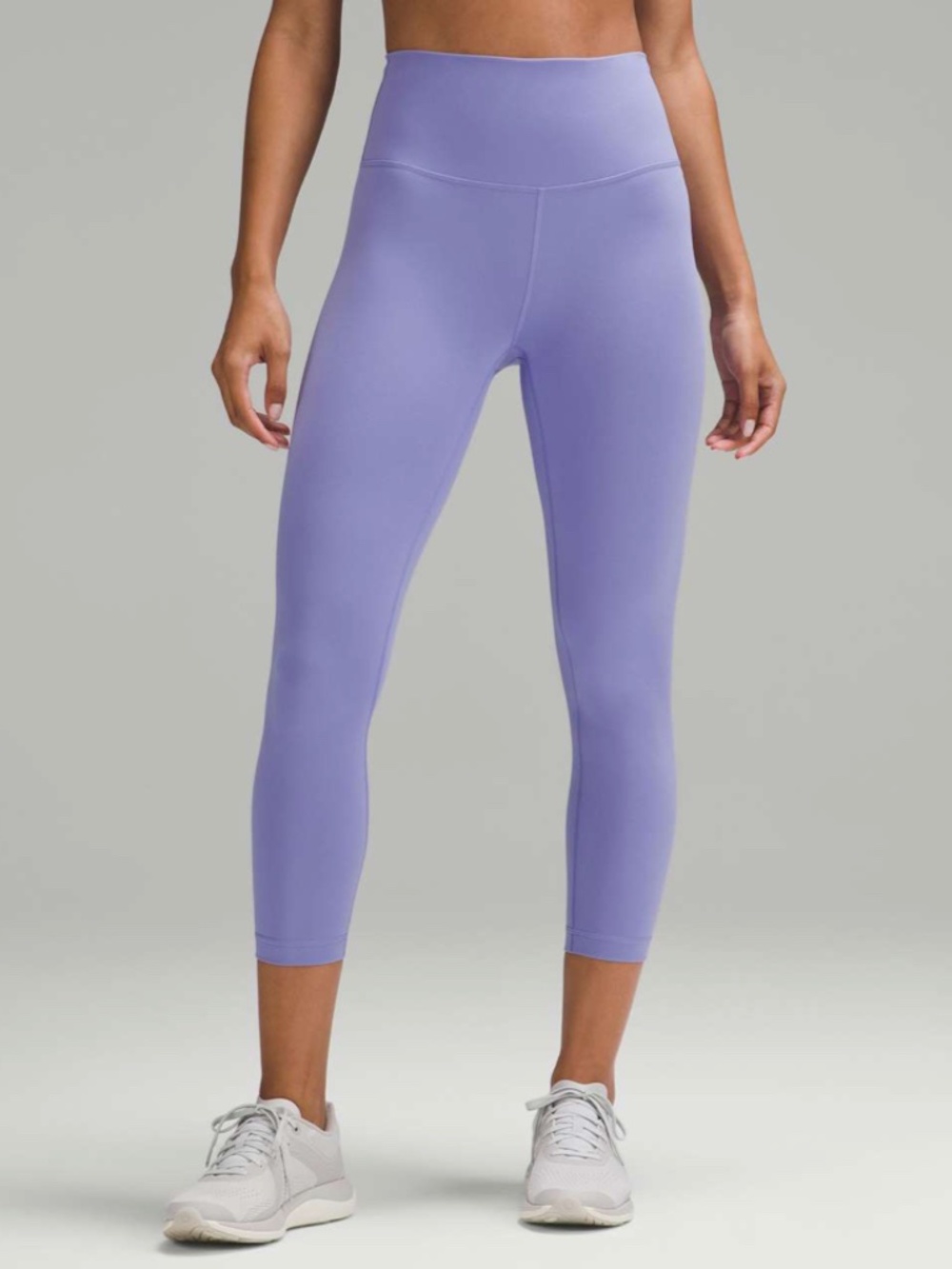 Lululemon Wunder Train High-Rise Crop 23" Dark Lavender